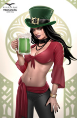 Grimm Fairy Tales Tarot #5 Cover E Keith Garvey St Paddy's Day Exclusive LTD 250